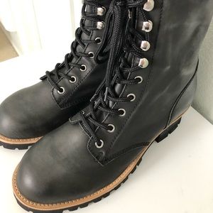 Jeffrey Campbell for Free People Combat Boots